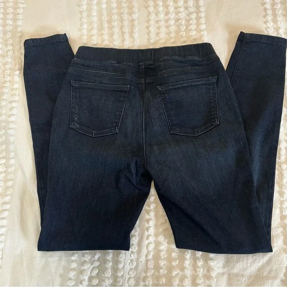 Eileen Fisher Women's Dark Blue Pull On Denim Jeggings / Leggings Sz XS - Picture 4 of 11